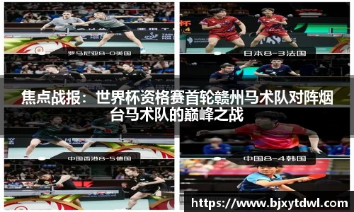 焦点战报：世界杯资格赛首轮赣州马术队对阵烟台马术队的巅峰之战
