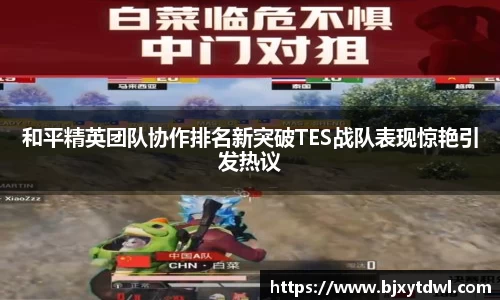 和平精英团队协作排名新突破TES战队表现惊艳引发热议